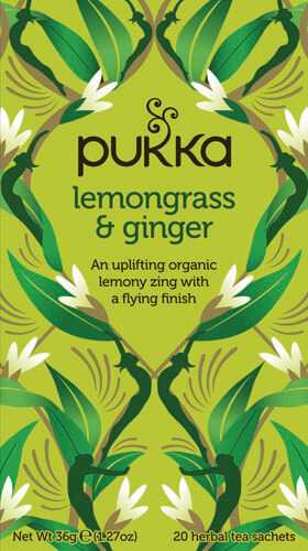 Pukka Lemongrass & ginger bio 20 builtjes